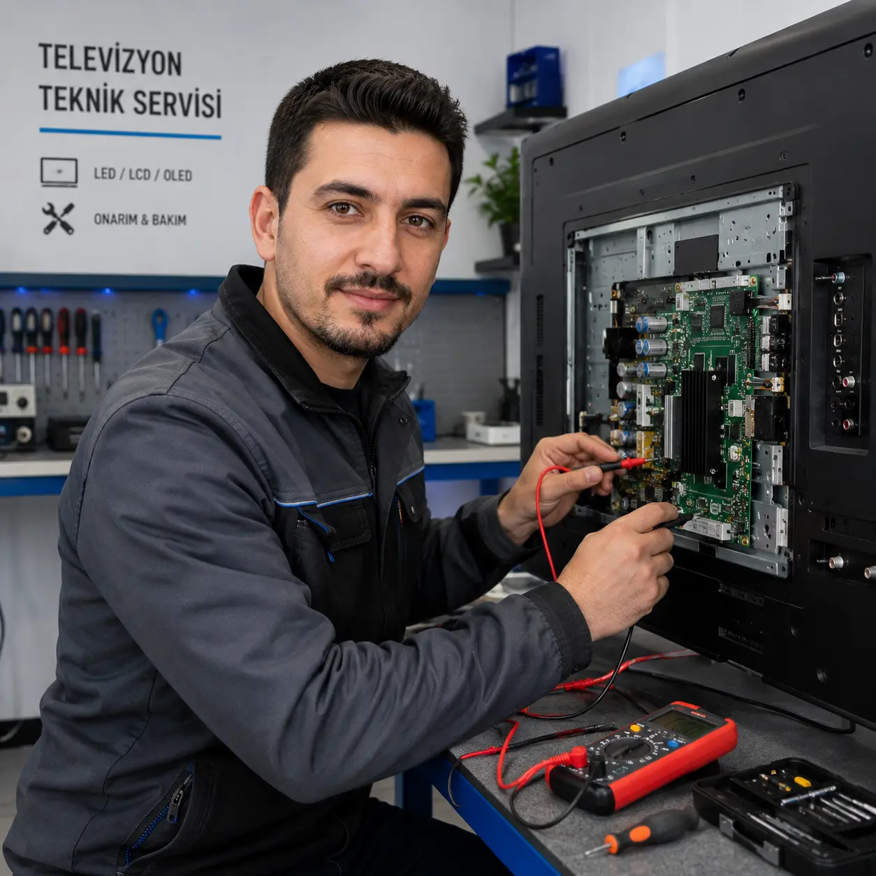 Aydın Vestel televizyon tamiri ustası Necati Usta — Germencik ve Söke elektronik ve görüntü uzmanı